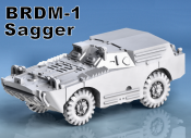 1:100 Scale - BRDM - 1 - Sagger Closed